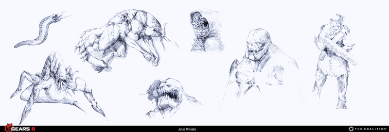 Illustration for article titled The Art Of Gears 5